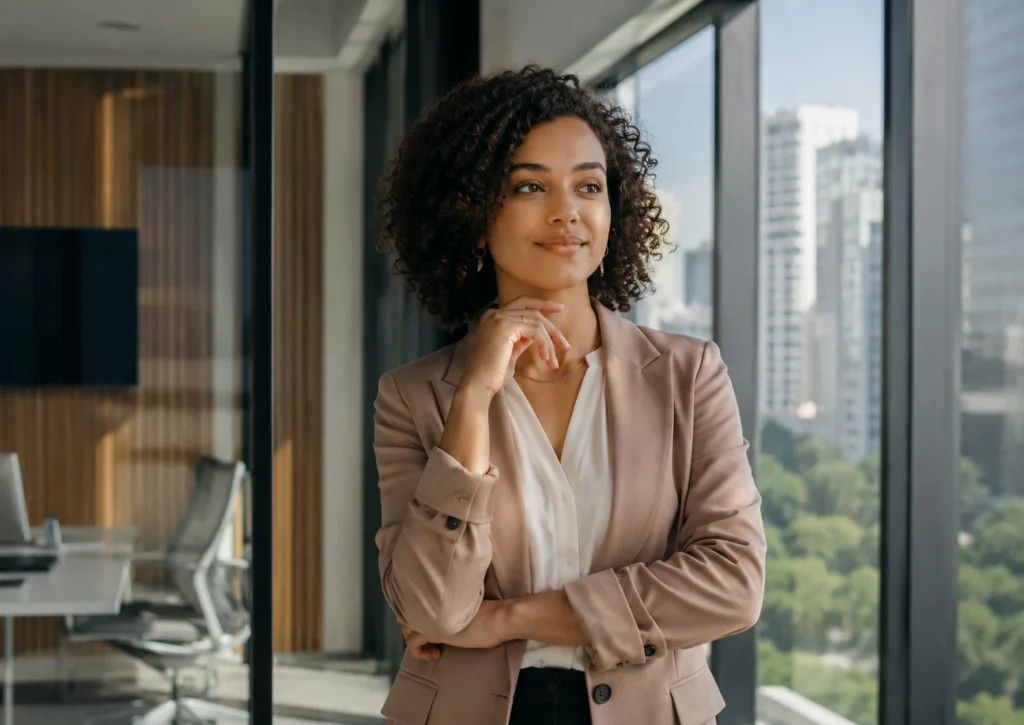Liderança multinacional — hero da página