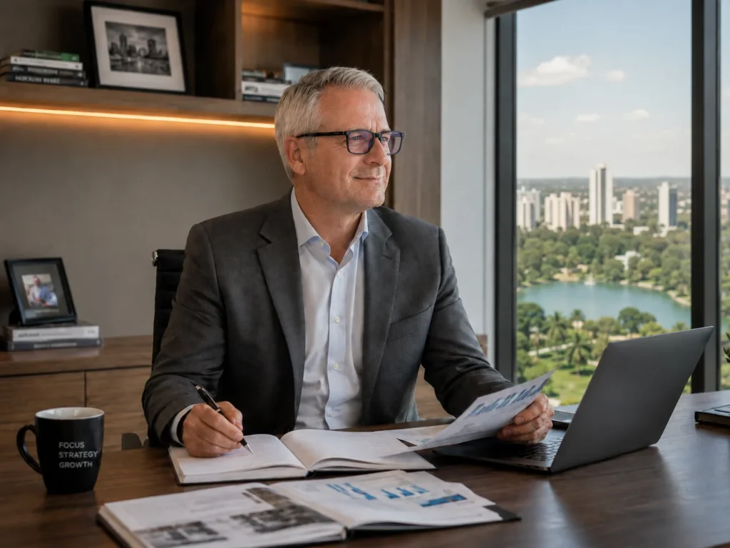 Transferência empresarial — hero da página